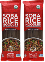 LOTUS FOODS Organic Brown Udon Rice Noodles – Family-Sized Noodle Base for Kid-Approved Dinners