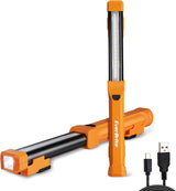EverBrite 1000LM LED Work Light – Portable Camping Light for Tents and Trailers, USB-C Rechargeable with Magnetic Mount