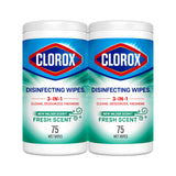Clorox Bleach Free Disinfecting Wipes for Whole-Home Cleaning, Multi-Surface Daily Sanitizing, 75 Count