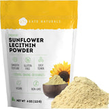 Kate Naturals Sunflower Lecithin Powder – One-Jar Emulsifier for Streamlined Plant-Based Pantries