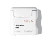 Boka Cinna Mint Dental Floss – Spa-Like Self-Care Ritual for Sensitive Gums, Teflon-Free Woven Floss