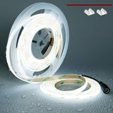 TOPAI Dotless LED Strip Light for Living Room Aesthetic, 16.4ft CRI>90 Mood Lighting with App Control for Shelves and TV Backlighting