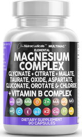 Clean Nutraceuticals Magnesium Complex – Home Office Daily Stack for Focused Professionals