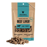 Vital Essentials Beef Liver Freeze Dried Treats – Portable High Value Reward for Park and Hike Training