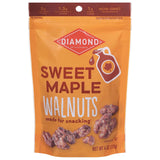 Diamond of California Sweet Maple Walnuts 4 oz – Lunchbox-Friendly Snack for School and After-School