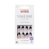 KISS Classy Press On Nails 'Dashing' – Five-Minute Office-Ready Manicure for Busy Work-From-Home Days