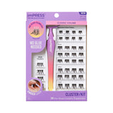 KISS imPRESS Pre-Bonded Press-On Lashes – Ready-to-Gift Makeup Present for Makeup Lovers