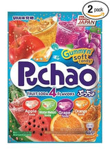 Puchao Chewy Candy for Kids – Individually Wrapped Japanese Snack for Party Favor Bags and Trick-or-Treat Bowls