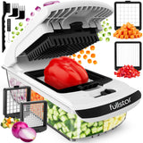 Fullstar The Original Pro Chopper – Holiday Gift for Her, BPA-Free Vegetable Slicer and Spiralizer for Easy Meal Prep