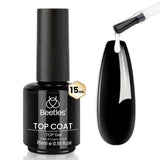 Beetles Gel Base and Top Coat Set – Salon-Quality Manicure Gift Set for Her, Long-Lasting UV Gel Polish Starter Kit