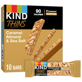 KIND THINS Caramel Almond & Sea Salt – Portable Snack Bar for Hiking Trails and Day Trip Fuel