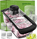 Fullstar Vegetable Spiralizer and Grater Combo – All-in-One Compact Tool for Small Apartments and Minimalist Kitchens, White
