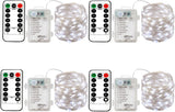 Brightown Battery Fairy Lights – Flameless LED String Lights for Flameless Home, Pet-Safe Bedroom and Nursery Use