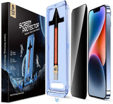 MAGIC JOHN 2-Pack iPhone Privacy Screen Protector – Practical Tech Gift for Frequent Travelers and Professionals