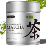 Chaism Ceremonial Grade Matcha – Song Dynasty Heritage Tin for Elevated Tea Counter and Curation, 1.76oz