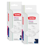 THERMOS FUNtainer 12 oz Replacement Straws – BPA Free Silicone Refills Safe for Developing Teeth and Gums