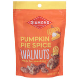 Diamond of California Pumpkin Pie Spice Walnuts – Thoughtful Hostess Gift for Fall Gatherings, 4 oz Pouch
