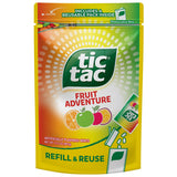 Tic Tac Fruit Adventure Refill Bag – Portable Breath Mints for Tailgates, Picnics, and Patio Gatherings