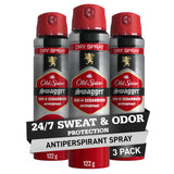 Old Spice Stronger Swagger Antiperspirant Deodorant Spray – Thoughtful Father's Day Stocking Stuffer, Cedarwood Scented 4.3 oz Triple Pack