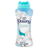 Downy Cool Cotton In-Wash Scent Booster Beads – 24 oz Premium Laundry Fragrance Upgrade for Master Closet and Hotel-Fresh Linens