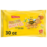Malt-O-Meal Golden Honey O's Cereal – Practical Gift for Busy Moms, Family-Size Honey Cereal in 30 oz Resealable Bag