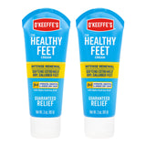 O'Keeffe's Healthy Feet Intense Renewal Cream with Urea & AHA – Pre-Hike and Pre-Event Foot Softener for Callused, Tough Soles, 3 oz Tube