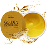 Enaskin Naturals 24K Gold Under Eye Patches – Premium Anti Aging Treatment for an Elevated Vanity and Refined Home Spa