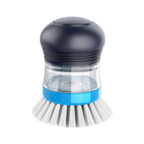 MR.SIGA All-in-One Dish Brush – Replaces Bottles and Sponges in Small Apartment Kitchens