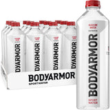 BODYARMOR SportWater Alkaline Water for Youth Sports Teams, pH 9+ Electrolyte Hydration for Practices, 1.5 Liter Pack of 12