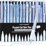 Four Candies Fine Point Pen Collection with Storage Case – Organized Desk Supplies for Student Bedrooms and Dorm Rooms