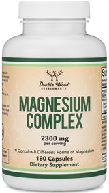 Double Wood Magnesium Complex 8-Form Blend – Morning Focus Routine for Active Professionals and Athletes