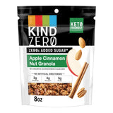 KIND Zero Added Sugar Granola Apple Cinnamon – Lunchbox Safe Snack for Clean-Eating Families