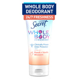 Secret Whole Body Deodorant Cream for Women – OBGYN-Recommended Intimate Area Deodorant, Aluminum Free Sensitive Formula