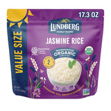 Lundberg Value Size Regenerative Jasmine Rice – Shelf-Stable Pouch for Camping, Road Trips, and Trail Lunches