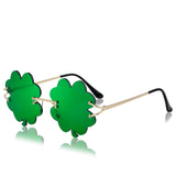St. Patrick's Day Shamrock Sunglasses Party Favor Gift Set for Friends and Coworkers