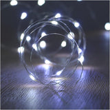 ANJAYLIA LED Fairy String Lights – Flameless Alternative to Candles, Cool Touch Safe Around Pets and Kids