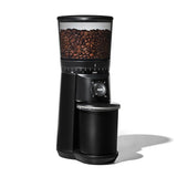 OXO Brew Compact Burr Grinder – Birthday Present for Her with Stainless Steel Finish