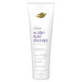 Dove Density Boost Clarifying Foaming Scrub – Gentle Sulfate-Free Scalp Care for Sensitive Skin, 9 oz
