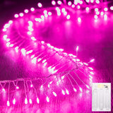 Brightown Battery Fairy Lights – Safer Flameless Alternative to Candles, 10ft 120 LED Cool to Touch String Lights for Bedroom and Home