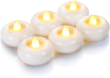 Homemory Flameless Floating Candles – Thoughtful Housewarming Gift for Her, Ready-to-Style Vase Centerpiece Set