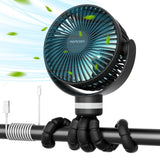 Momcozy 8000mAh Portable Fan – All-Day Outdoor Cooling for Camping, Beach & Theme Park Trips