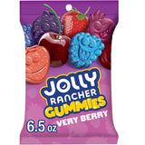 JOLLY RANCHER Very Berry Gummies – Office Breakroom Snack and Shared Desk Drawer Candy, 6.5 oz