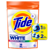 Tide Power PODS White Laundry Detergent – Streamlined Apartment Closet Upgrade, No-Mess Whitening
