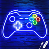 Gamer Neon Sign – Streaming Backdrop Light for Twitch and YouTube Setup, Adjustable LED for Content Creators