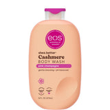eos Cashmere Body Wash – Vanilla Cashmere Hydrating Gel for Nightly Bath Ritual, pH-Balanced Sensitive Skin Cleanser