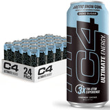 C4 Ultimate Pre Workout Energy Drink Birthday Gift for Fitness Enthusiast and Gamer, 16oz Pack of 12
