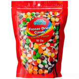 Primary Colors Candy Freeze Dried Candy 10oz Vegan Snack - Late-Night Study Munching Without Sticky Teeth or Dental Work Damage