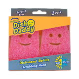 Scrub Daddy Dish Wand Refill Heads – Minimalist Dishwashing Refills for Clutter-Free Countertops