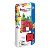 MAGNA-TILES microMAGS 26-Piece Set – Non-Toxic MABS Plastic Tiles with Safety Rivets for Worry-Free Toddler Play