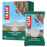 CLIF BAR Energy Protein Bars – Trail-Ready Hiking Food with Organic Oats for Backpacking Trips, Oatmeal Raisin Walnut